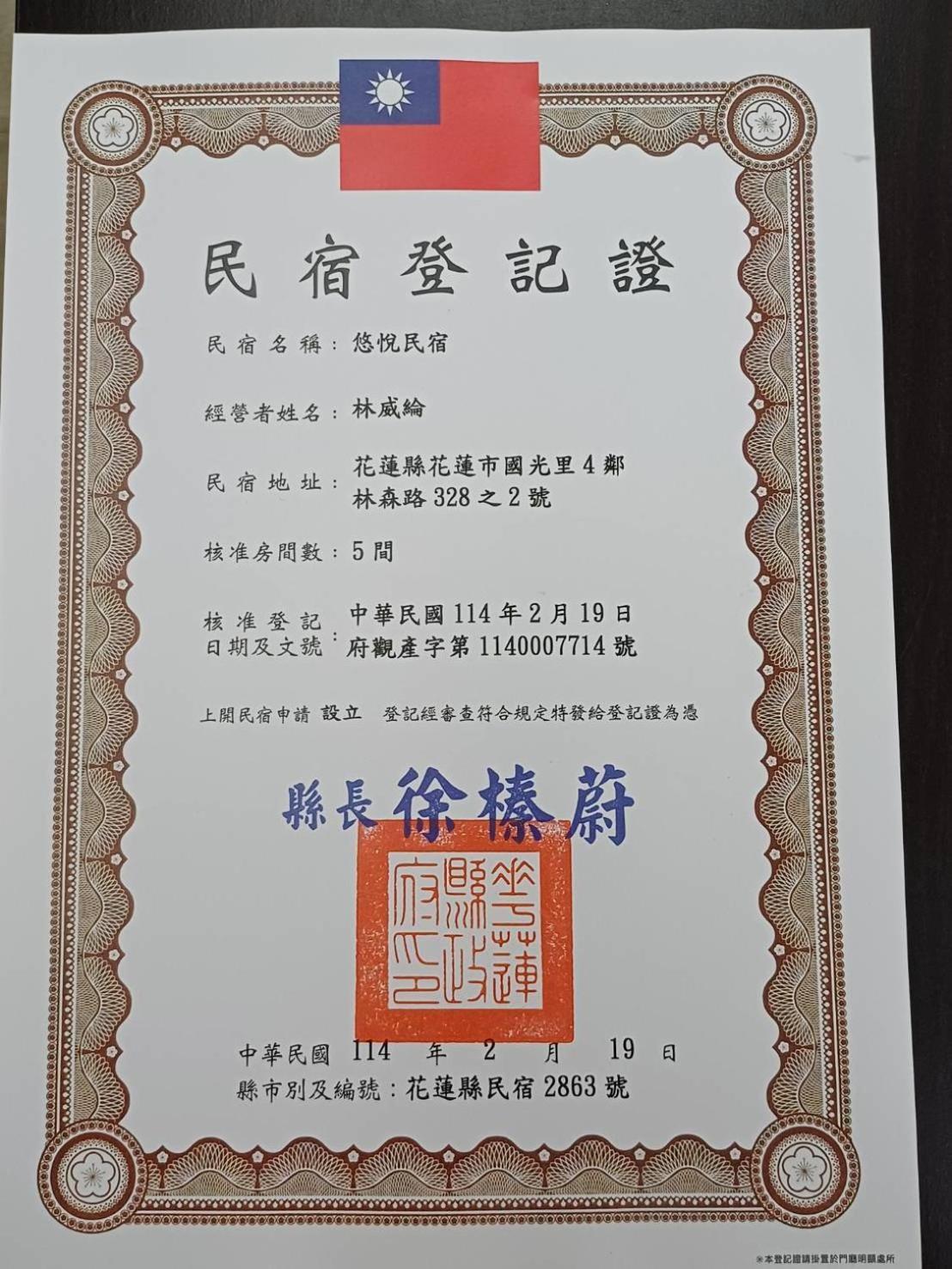 You Yue B&B Hualien City Exterior foto
